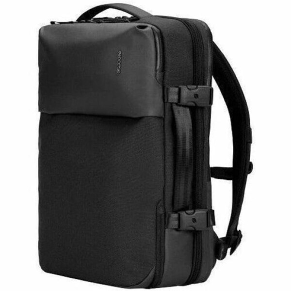Incase A.R.C. Carrying Case (Backpack) for 40.6 cm (16") Apple Travel - Black - Polyester Body - Shoulder Strap - 203.2 mm Height x 330.2 mm Width x