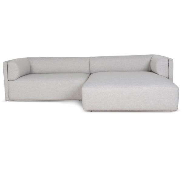 Mullen Right Chaise Sofa - Sterling Sand