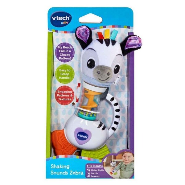 Vtech Baby Shaking Sounds Zebra