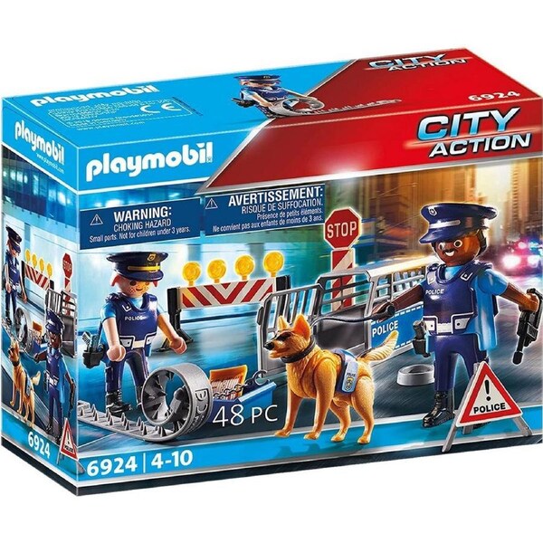 Playmobil City Action Police Roadblock
