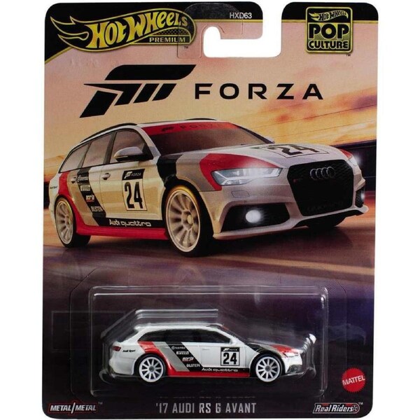 Hot Wheels Premium Pop Culture Forza '17 Audi RS 6 Avant