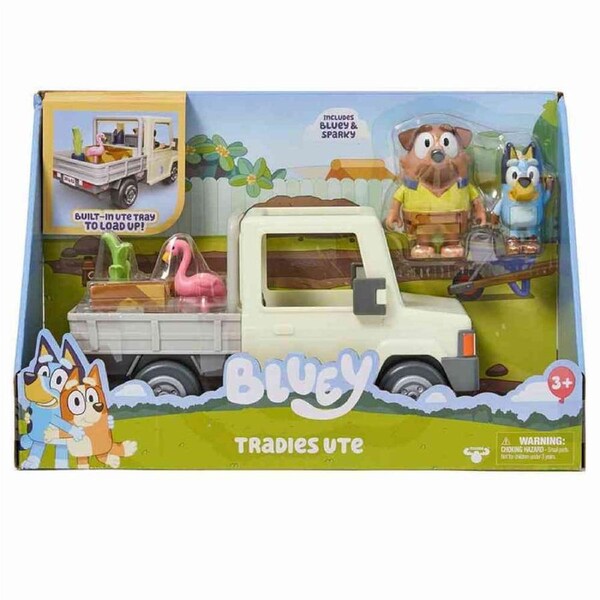 Bluey Tradies Ute