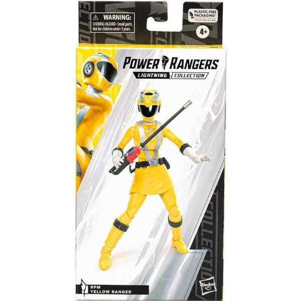 Power Rangers Lightning Collection RPM Yellow Ranger Action Figure