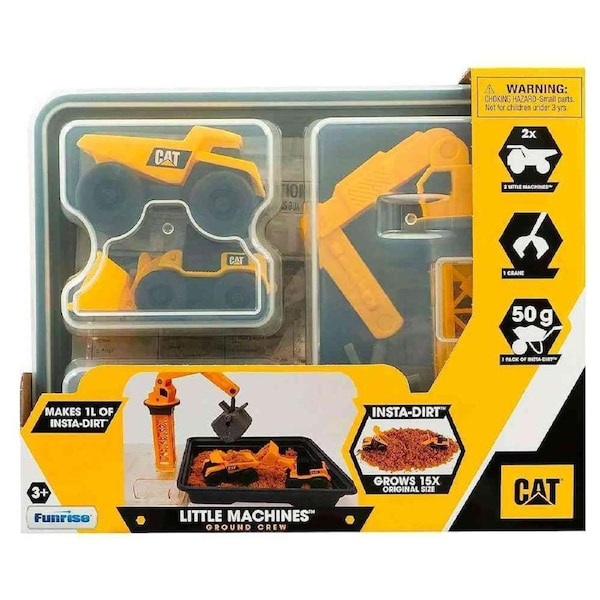 CAT Little Machines Ground Crew Playset