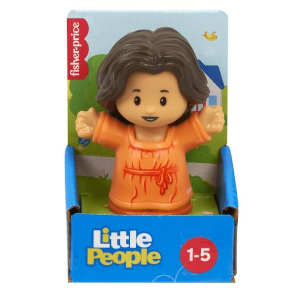 Little People Single Pack Lady In Orange Dress
