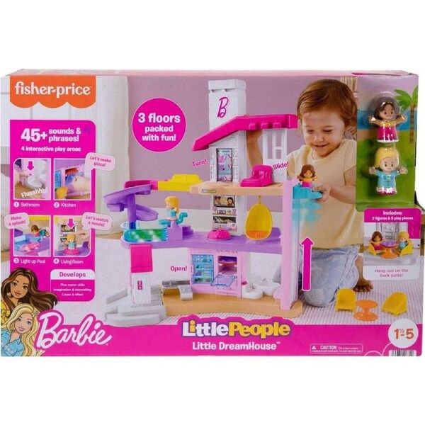 Fisher Price Barbie Little Dreamhouse By Little People