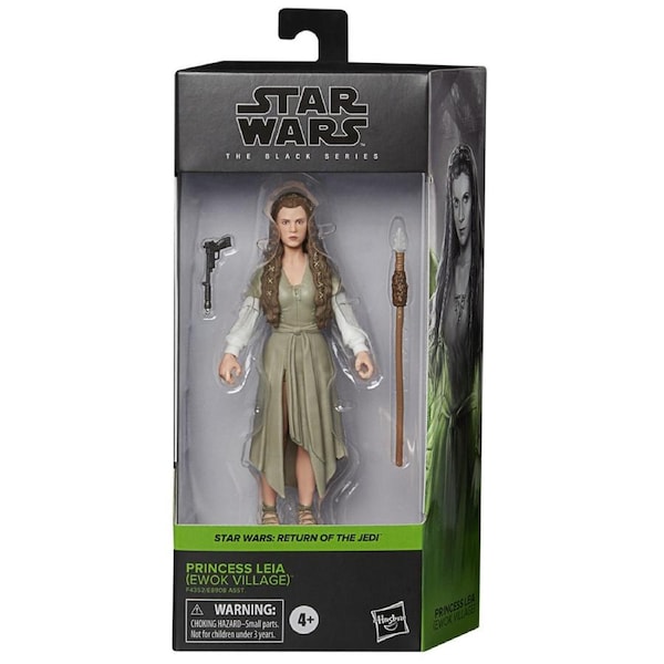 Star Wars The Black Series Princess Leia (Ewok Village) Figure