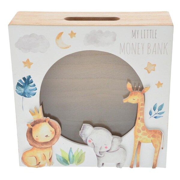 Gibson Gifts Little Moments Kids/Children Money Bank Educational Toy 19x19cm