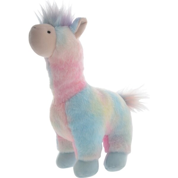 Gibson Gifts Plush Rainbow Llama Kids/Children Cute Soft Cuddly Comfort Toys