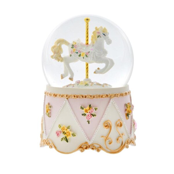 Gibson Gifts Classic Musical Carousel w/ Ball Home/Room Ornament Decor 100mm