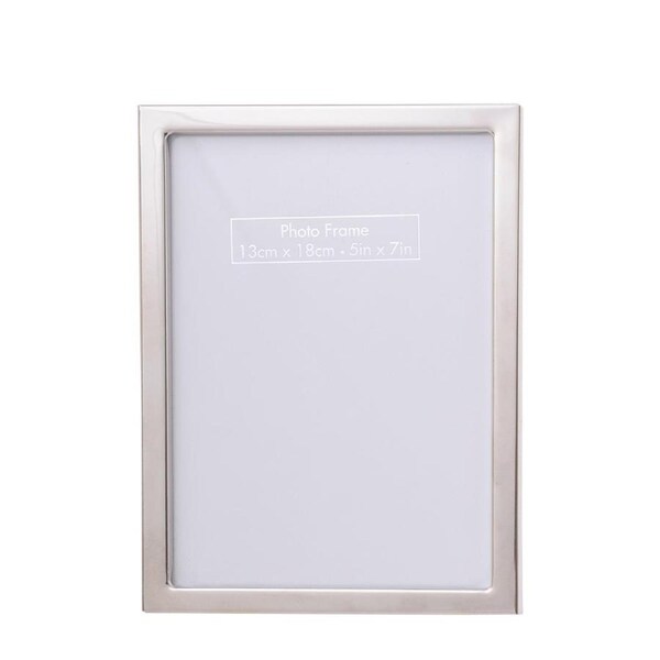 Gibson Gifts Elegant Silver Picture Frame Decor Photo Holder 5x7" Rectangle