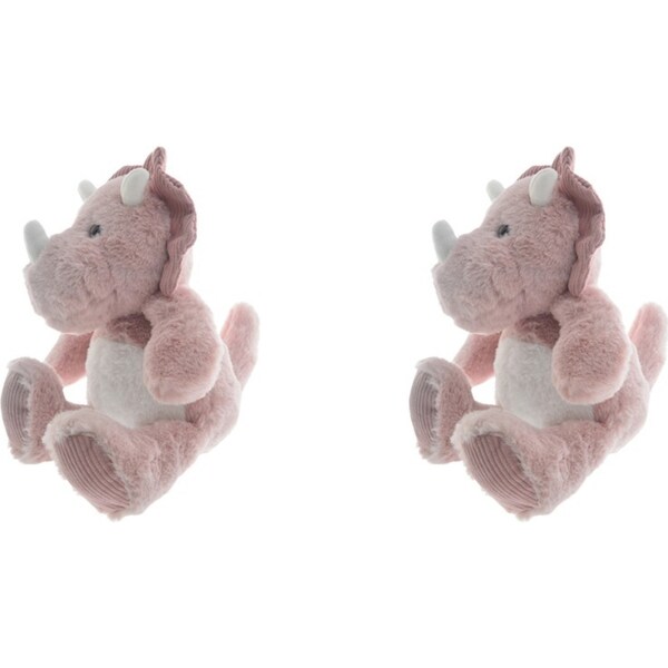 2x Gibson Gifts Plush Dinosaur Cuddles Kids/Children Soft Cuddly Toys Assorted