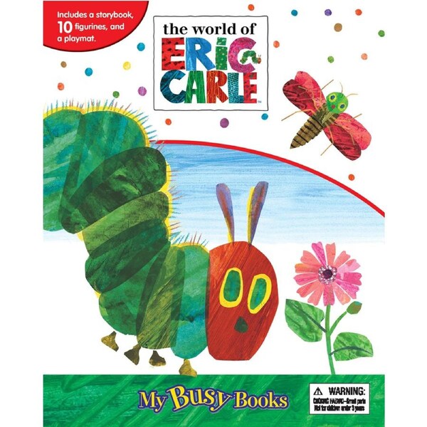 Eric Carle My Busy Books Kids/Children Storybook/Toy/Playmat Activity Kit 3+