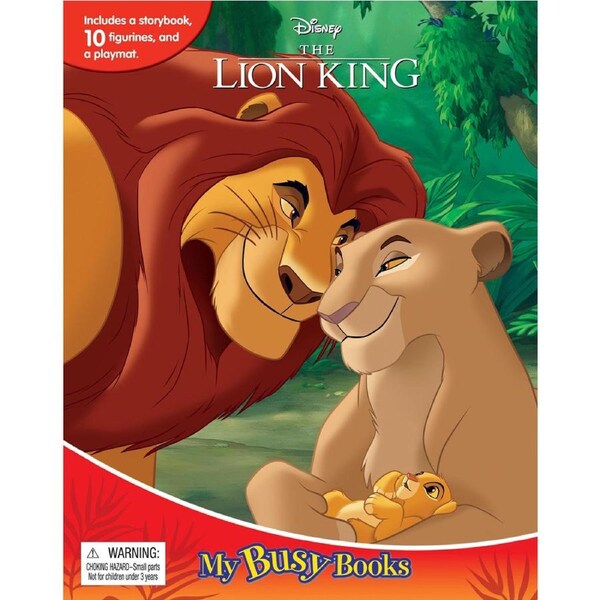Disney Lion King New My Busy Books Kids/Child Storybook/Toy Activity Kit 3y+