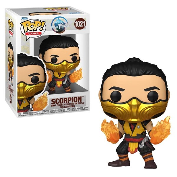 Mortal Kombat 1 Scorpion with Fire Hands Funko POP! Vinyl