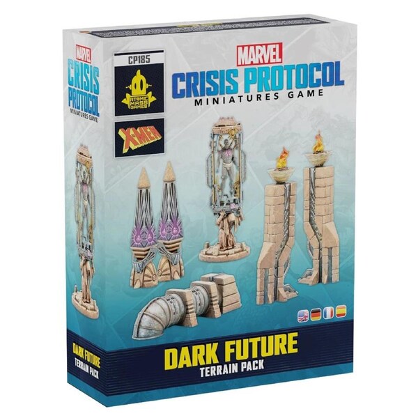 Marvel: Crisis Protocol Dark Future Terrain Pack Miniatures Board Game