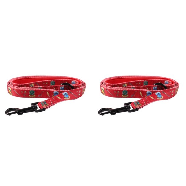 2x Harry Potter Dog Lead Outdoor Walking/Jogging Safety Leash Tie 150cm Red