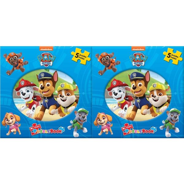 2x Paw Patrol My First Puzzle Book Kids/Children Jigsaw Educational Game 3y+