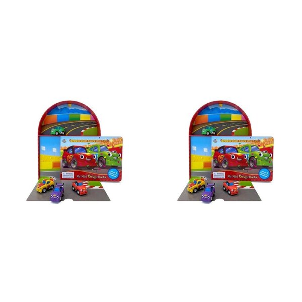 2x Race Cars Mini Busy Kids/Children Educational Learning Activity Book 3y+