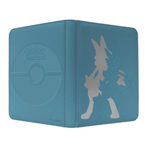 ULTRA PRO Pokemon - 9PKT- Zippered PRO Binder- Elite Series Lucario