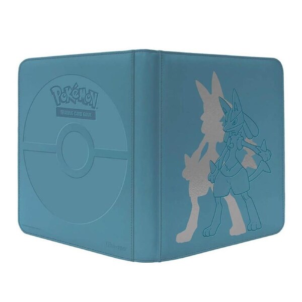 ULTRA PRO Pokemon - 12PKT- Zippered PRO Binder- Elite Series Lucario