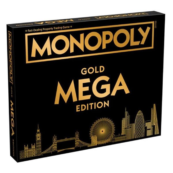 Monopoly Mega Gold Edition Board Game