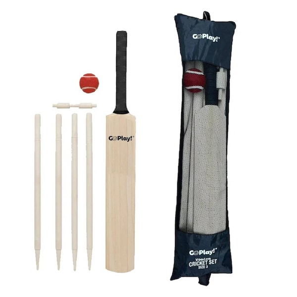 Go Play! Wooden Cricket Set Size 3