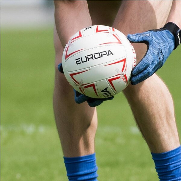 STRADIA "EUROPA" Gaelic Ball - "All-Weather, High-Grip Ball for Gaelic Athletes"