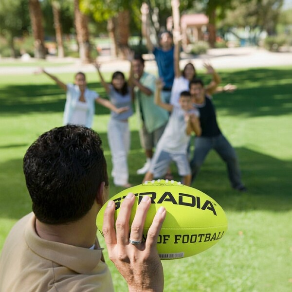 STRADIA "TORNADO" Size 5 Aussie Rules Ball - "Pro-Level Grip and Durability for the Serious Athlete"