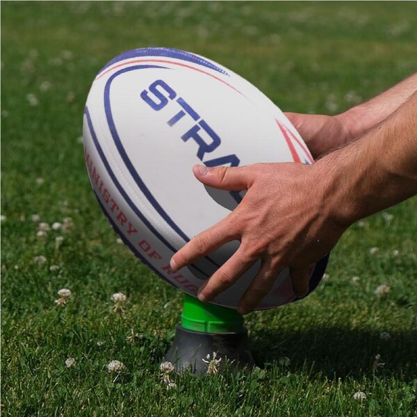 STRADIA "RAPID" Size 5 Rugby Union Ball - "School-Level Durability with MAX Pimple Grip"