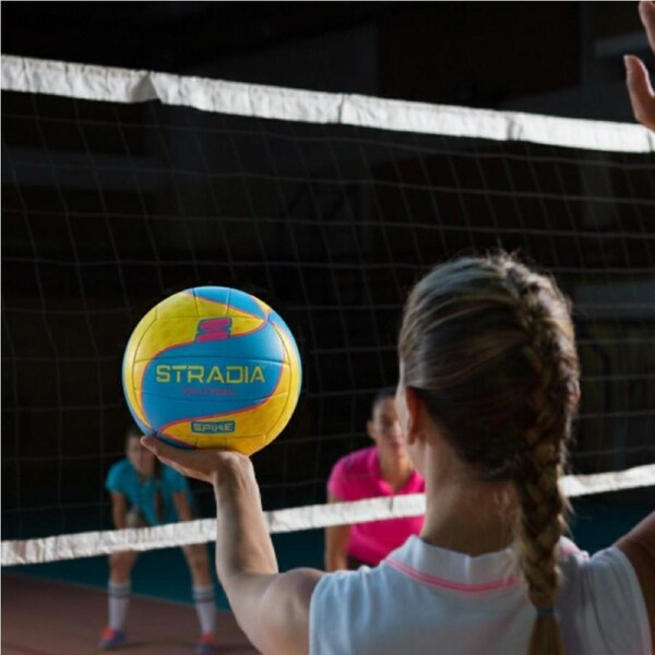 STRADIA "SPIKE" Size 5 Volleyball - "CARBONIUM Series Pro Trainer Foam-Padded Volleyball"