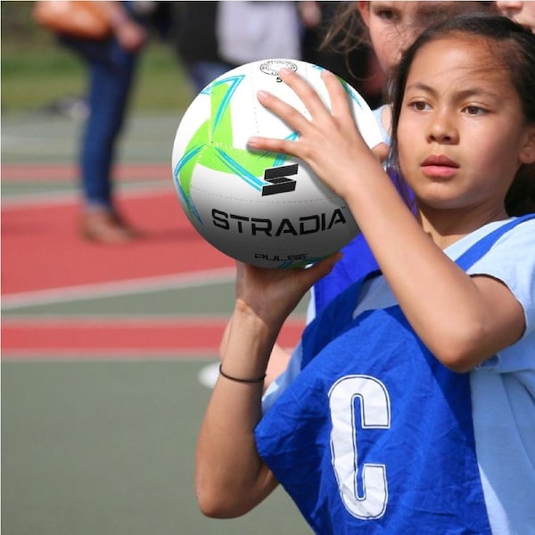 STRADIA "PULSE" Size 5 Netball - "Durable, Reliable Netball for Intensive Training"