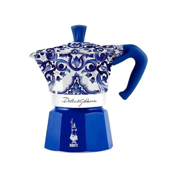 Bialetti Dolce & Gabbana Moka Express 3 Cup - Blue