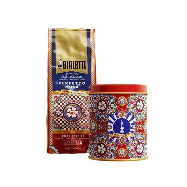Bialetti Dolce & Gabbana Perfetto Moka Irresistible Coffee Gift Tin 200g