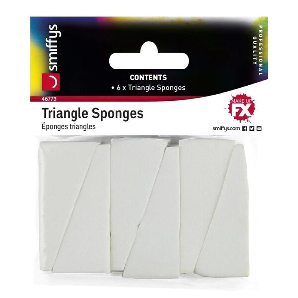 Triangle Sponges Pack of 6