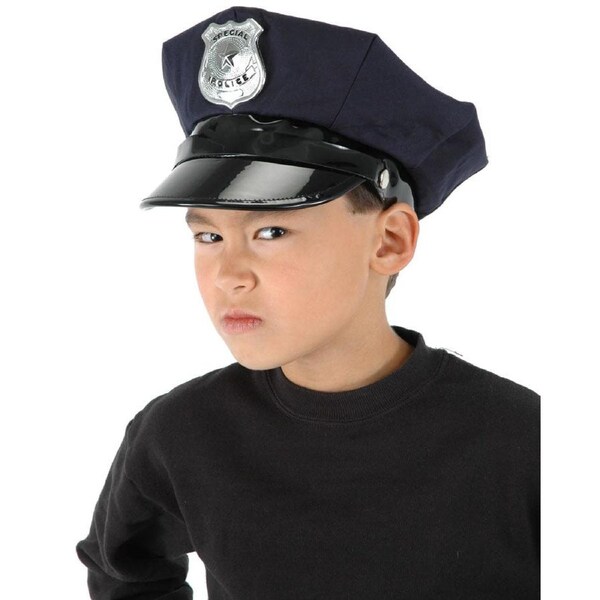 Childrens Police Deluxe Hat