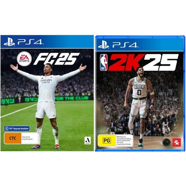 EA Sports FC 25 & NBA 2K25 PS4 Bundle