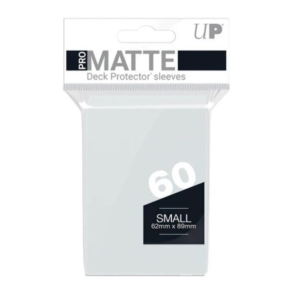 Ultra Pro: PRO-Matte 60ct Small Deck Protector sleeves: Clear
