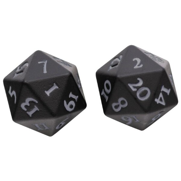 Ultra Pro: Vivid Heavy Metal Dice: Black