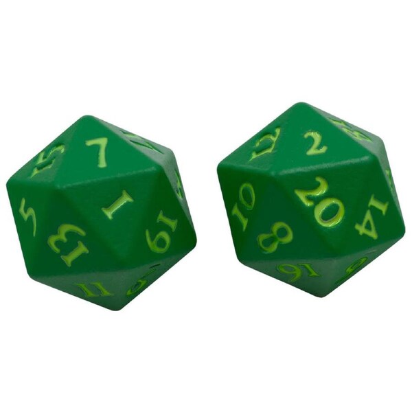 Ultra Pro: Vivid Heavy Metal Dice: Green