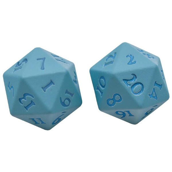 Ultra Pro: Vivid Heavy Metal Dice: Light Blue
