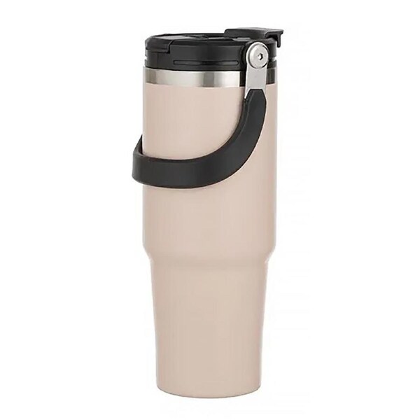 Eco Hydrate Drink Bottle 1L Stainless Steel Nougat Ladelle 64267