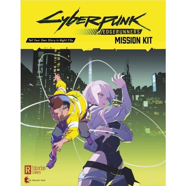 Cyberpunk Red Cyberpunk Edgerunners Misison Kit Roleplaying Game Sourcebook
