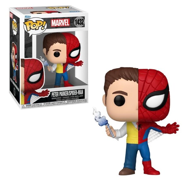 Marvel Comics Peter Parker/Spider-Man Split Funko POP! Vinyl