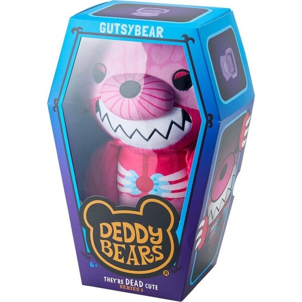 Deddy Bears Series 3 Gutsybear 12 inch Plush in Coffin
