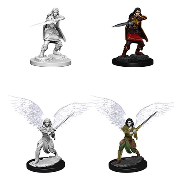 D&D Nolzurs Marvelous Unpainted Miniatures Female Aasimar Fighter