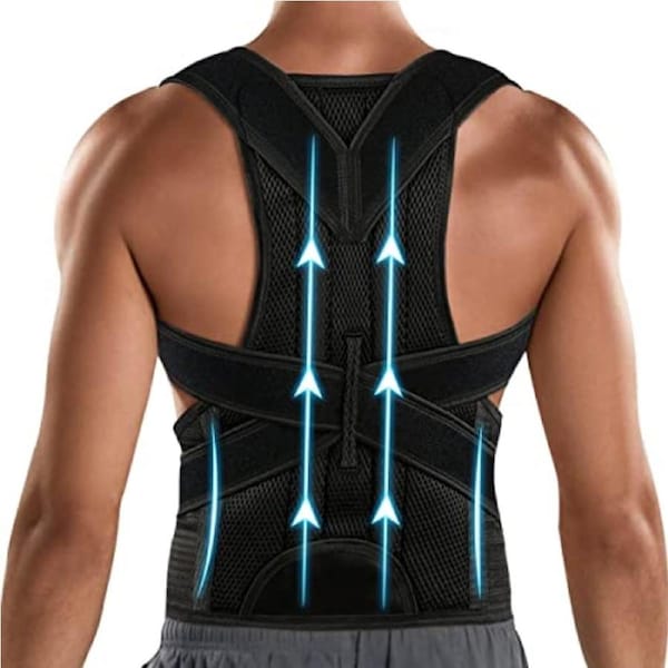 Posture Corrector for Men and Women - Lumbar Support and Upright Brace