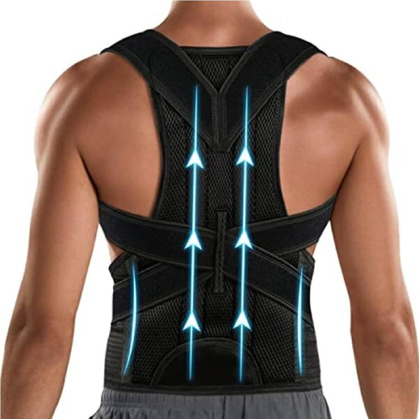 Posture Corrector for Men and Women - Lumbar Support and Upright Brace