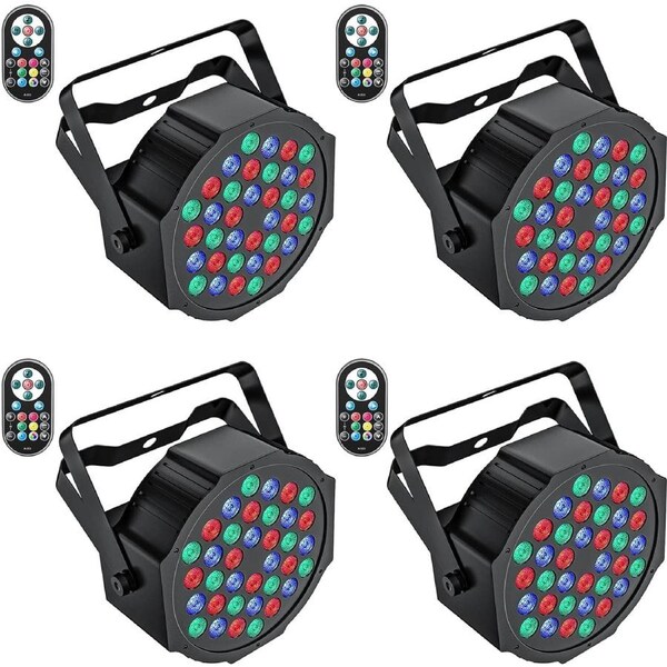 LED Par Light Stage Lights Party Strip 36pcs RGB (4 Packs)