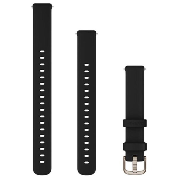 Garmin Lily 2 Quick Release 14 Silicone Band - Black